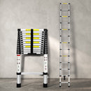 Traderight Multipurpose Ladder Portable Telescopic Extension Step Aluminium 3.8m