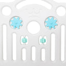 Bopeep Kids Playpen Baby Safety Gate Toddler Fence Child Play Game Toy 24 Grey