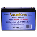 Solarking 150 AH High Output Lithium Battery CB-150-12-150