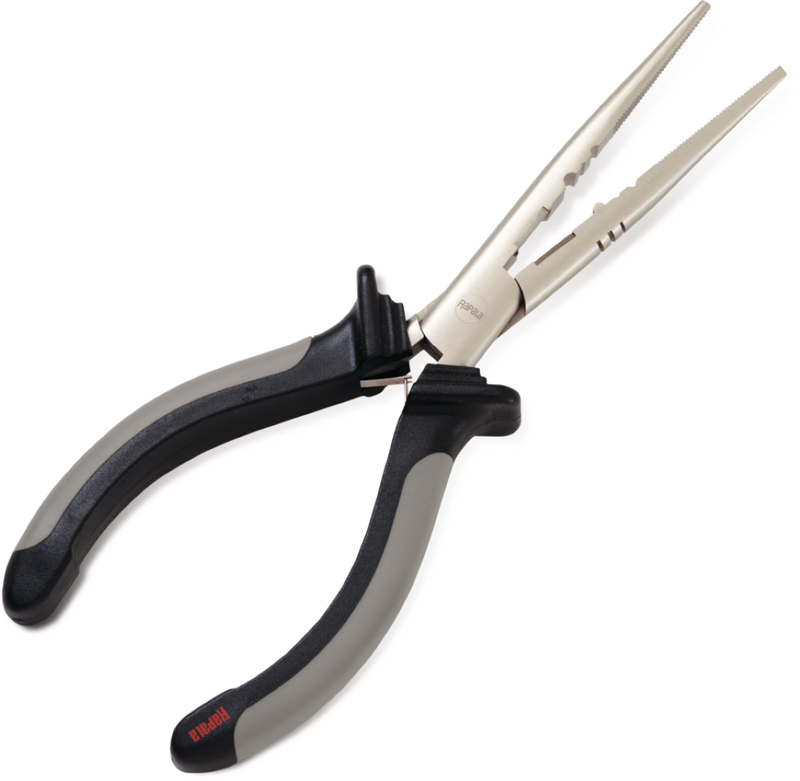 18cm Rapala Fisherman's Pliers with Split Shot Crimper and Side Cutting Function