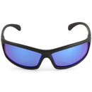 Dirty Dog Swivel Satin Black/Grey-Blue Mirror Polarised Men's Sunglasses
