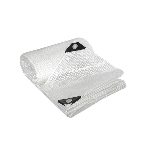 Manan Tarp Tarpaulin 200GSM Camping Heavy Duty Tent Waterproof Cover 4.3mx6.1m