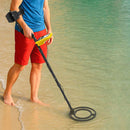 Traderight Metal Detector Waterproof 24cm Coil LCD Display Sensitivity Level 8