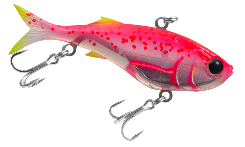50mm TT Lures 3.5gm Quake Soft Vibe Fishing Lure Rigged with 4X Strong Trebles