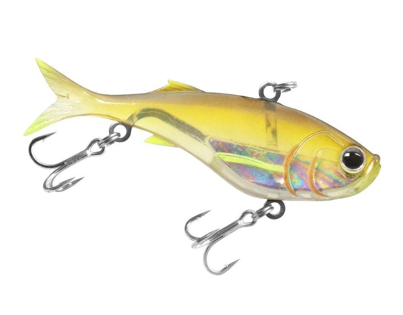 50mm TT Lures 3.5gm Quake Soft Vibe Fishing Lure Rigged with 4X Strong Trebles