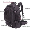 Tactical MOLLE Backpack Heavy-Duty Rucksack Black