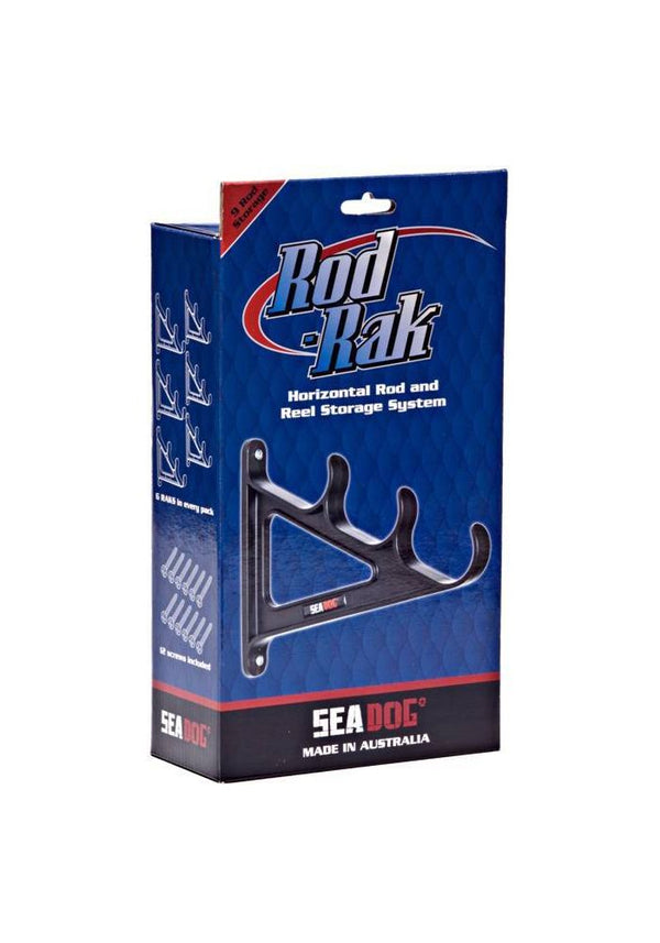 Sea Dog Horizontal Fishing Rod Holder - Fishing Rod Rack - Holds 9 Fishing Rods