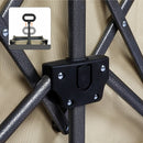 Lambu Folding Trolley Wagon Cart Outdoor Camping Shopping Beach Cart Khaki