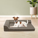 Pawz Orthopedic Dog Bed Memory Foam Cushion Cat Calming Mat Washable M Coffee