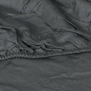 Dreamz Fitted Sheet Set Pillowcase Bamboo King Charcoal Summer 4Pcs