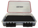 Large Deluxe Wilson Vibe Fishing Tackle Box with Slotted Foam Base