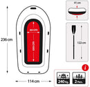 Inflatable Boat 2 Person
