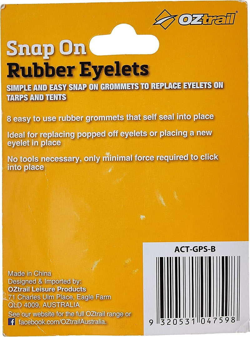 Oztrail Snap on Rubber eyelets