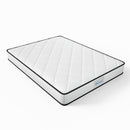 DreamZ Single Spring Mattress Medium Firm 5-Zone Support Breathable Fabric Cover
