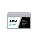 Safetex AGM Deep Cycle Battery 12V Lead Acid Solar Caravan Camping Sealed Power