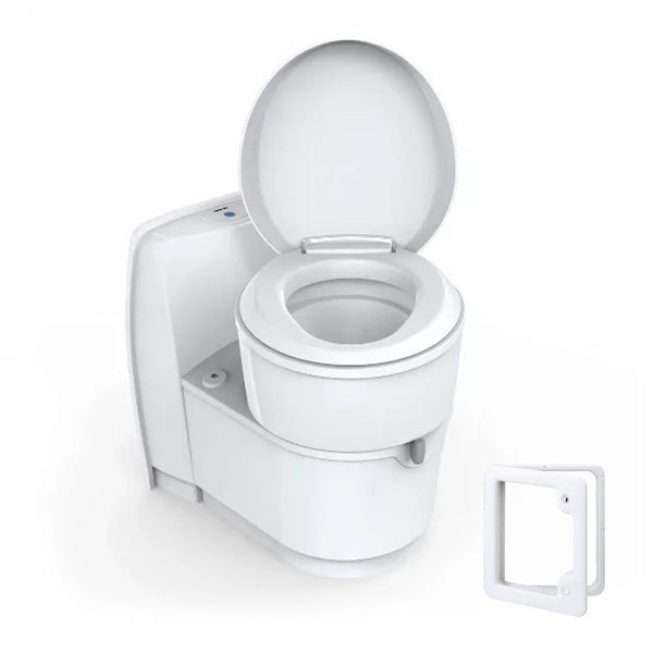 Thetford C223 Cassette Toilet 12V Plastic Bowl Electric Swivel