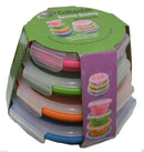 Collapsible Silicone Containers Round Set - 4 Pack