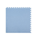 Bopeep EVA Foam Kids Play Mat Floor Kid Crawling Interlocking Home Blue 60x60