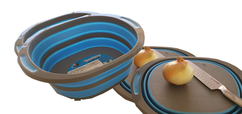 Collapsible Chopping Board Basin Combo