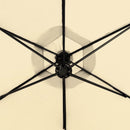 Mountview 3m Outdoor Umbrella Cantilever Garden Patio Beach Umbrellas Beige