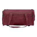 28L Leuts Foldable Duffle Sports Bag - Maroon Red (School/Gym/Travel Duffel)