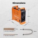 Premium Slimline 5kW Diesel Heater with Bluetooth