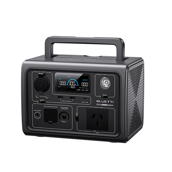 BLUETTI EB3A Portable Power Station | 600W 268Wh