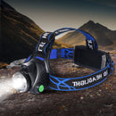 Traderight Group  3x 500Lm LED Headlamp Headlight Flashlight Head Torch Rechargeable CREE XmL T6