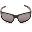 Dirty Dog Snapper Satin Black/Grey Flash Mirror Polarised Men's Sunglasses