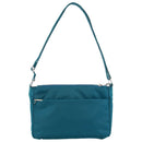 2pc Pierre Cardin Anti-Theft Crossbody Bag Set - Turquoise & Grey (Slash Proof)