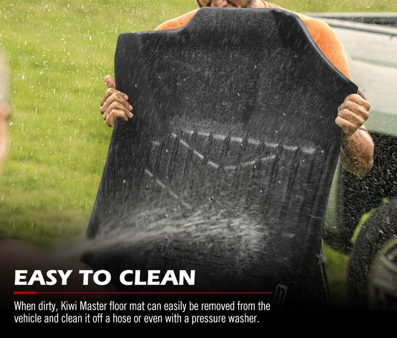 KIWI MASTER 3D TPE Car Floor Mat for Ford Ranger Wildtrak Raptor 2011-MY2022 PX PX2