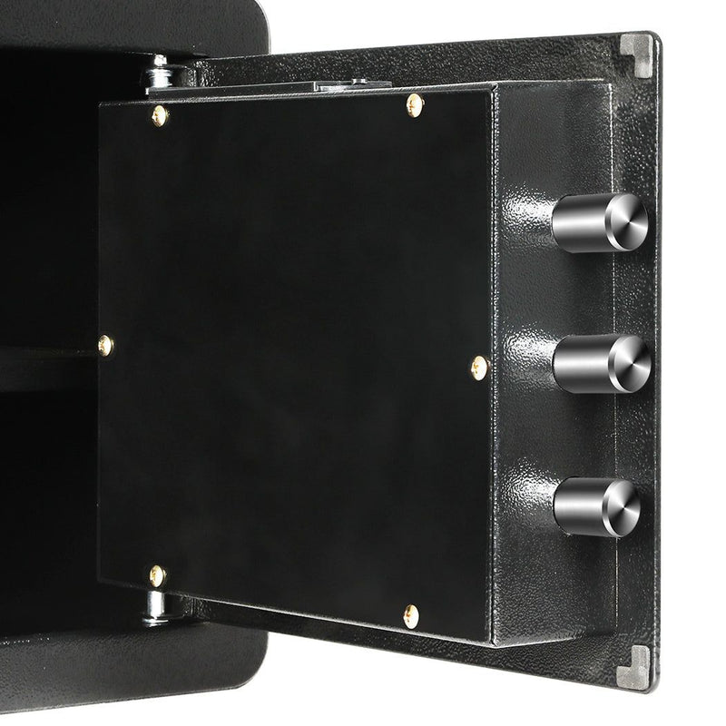Traderight Group  8.1L Digital Security Safe Box Password Key Lock Cash Lock Deposit Home Office