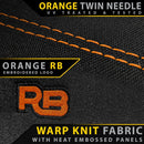 Razorback 4x4 GP6 Premium Neoprene Rear Row Seat Covers suitable for a Toyota Prado 150 5 Seater (Made to Order)