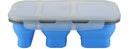 Collapsible 3 Compartment Storage Container
