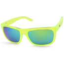 Dirty Dog Boom Crystal Lime Green/Green Mirror Polarised Unisex Sunglasses