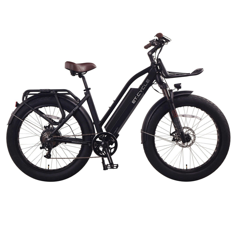 ET.Cycle T720 Step-Thru Fat Trekking E-Bike, 250W-750W, 48V 15Ah 720Wh Battery