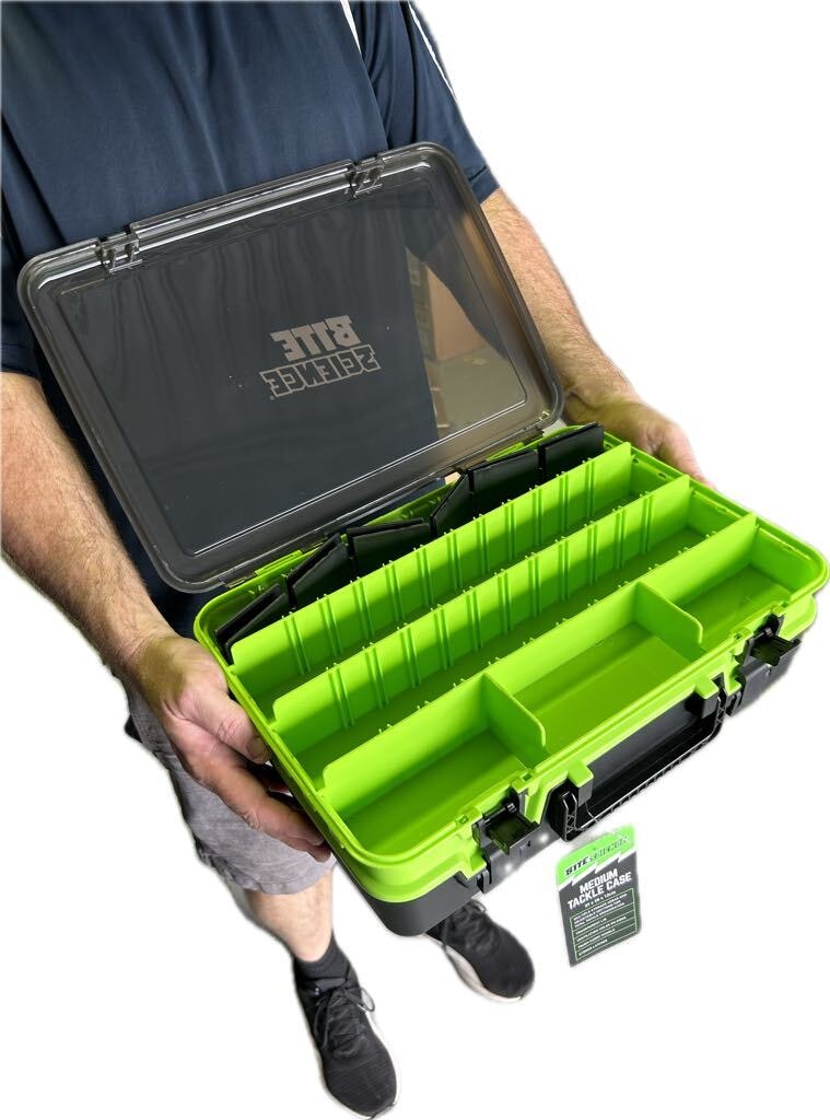 Bite Science Double Sided Medium Fishing Tackle Box