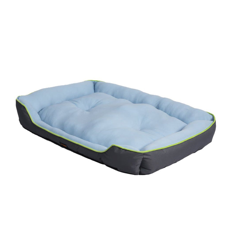 Pawz Pet Cooling Bed Sofa Mat Bolster Insect Prevention Outdoor Summer XXL Grey