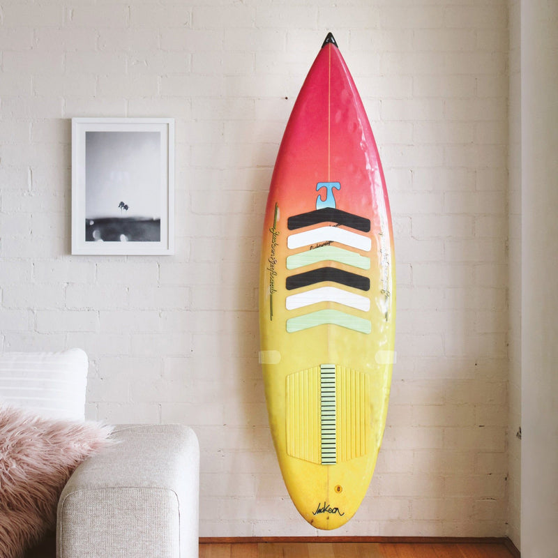Ocean & Earth Clear Invisible Wall Mounted Vertical Surfboard Storage Rack
