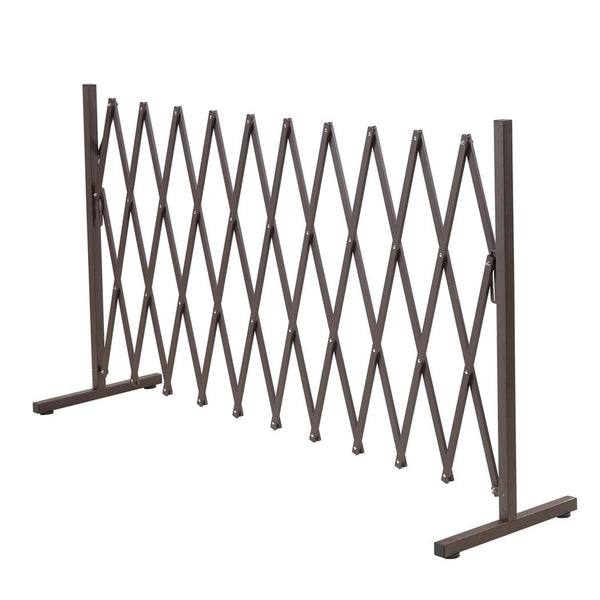 Traderight Group  Garden Yard Fence Aluminium Barrier Garden Fencing Security Gate Dog Pet Outdoor