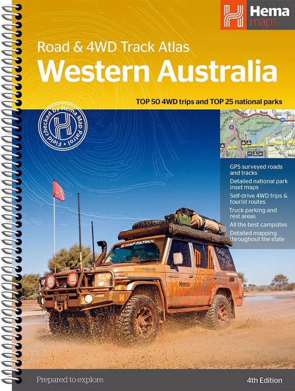 Hema - WA Road & 4WD Track Atlas