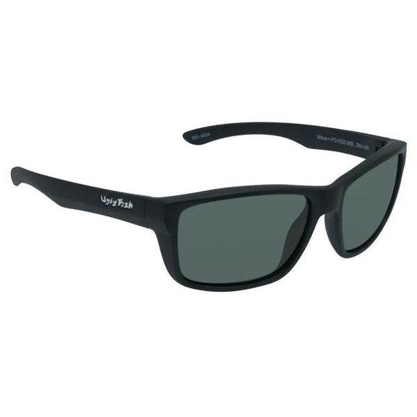 Ugly Fish Wave PC4233 Black Frame/Smoke Lens Polarised Sunglasses
