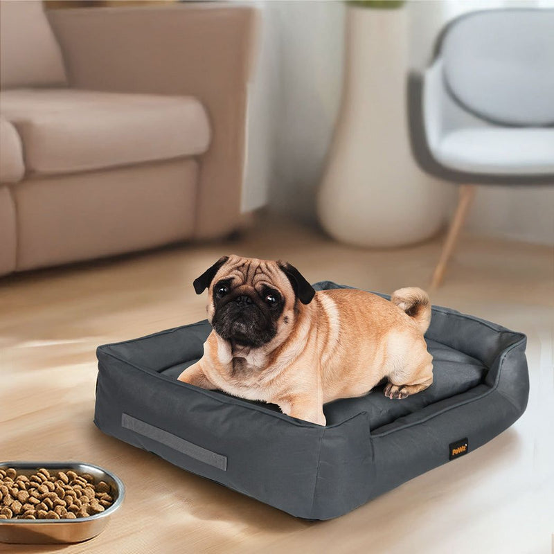 Pawz Waterproof Pet Dog Calming Bed Orthopaedic Sofa Removable Washable Medium
