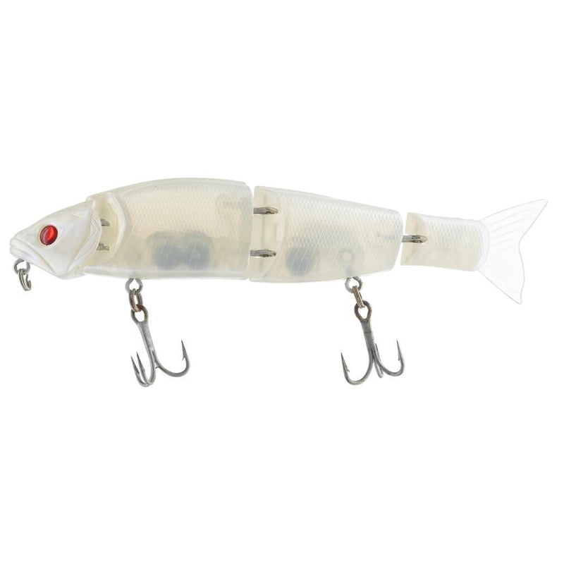 Bite Science BioBait 127mm Sinking Jointed Swimbait Lure - White
