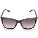 North Beach Remuna Matte Black/Grey Gradient Polarised Women's Sunglasses 70651