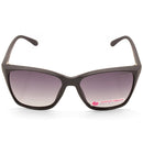 North Beach Remuna Matte Black/Grey Gradient Polarised Women's Sunglasses 70651