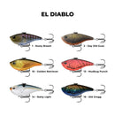 13 Fishing 3 Inch El Diablo Vibe Lipless Crank Lure