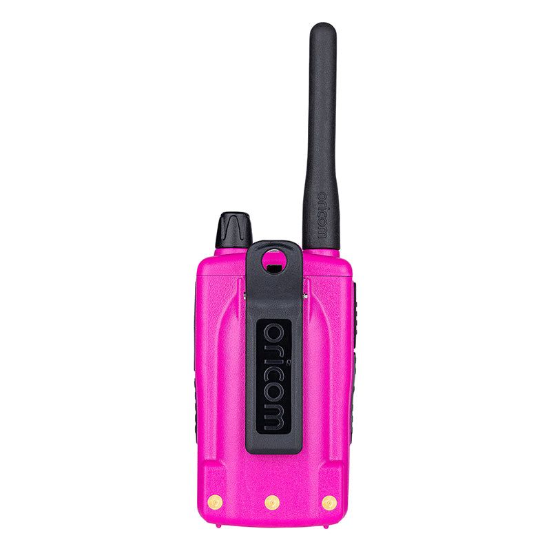 Oricom Pink 5 Watt IP67 Waterproof Handheld UHF CB Radio Trade Pack (Twin Radios) DTXTP600PNK