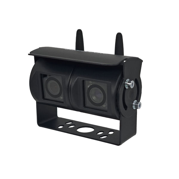 SafetyDave Camera Dual Black 120° and 45° Wireless AHD