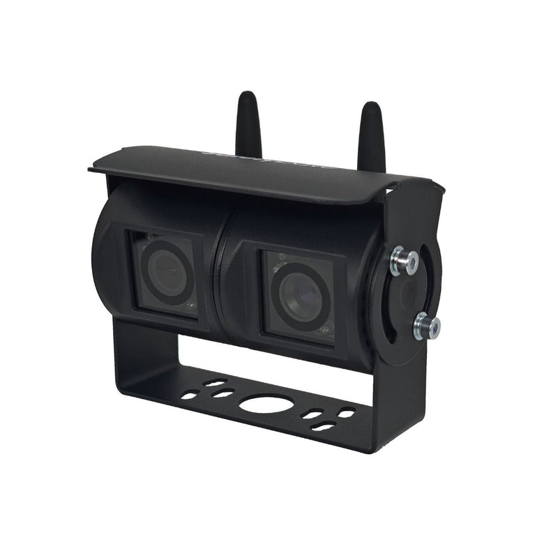 SafetyDave Camera Dual Black 120° and 45° Wireless AHD